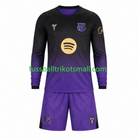 Fußballtrikots FC Barcelona Kinder 2026-2027 Langarm Auswärts-trikot kaufen Fußballtrikots FC Barcelona Kinder 2026-2027 Langarm Auswärts-trikot kaufen